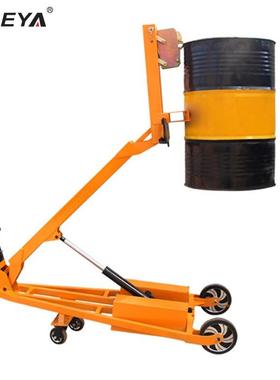SFREYA电动液压油桶搬运车吊钩款油桶款货叉款电动油桶液压搬运车