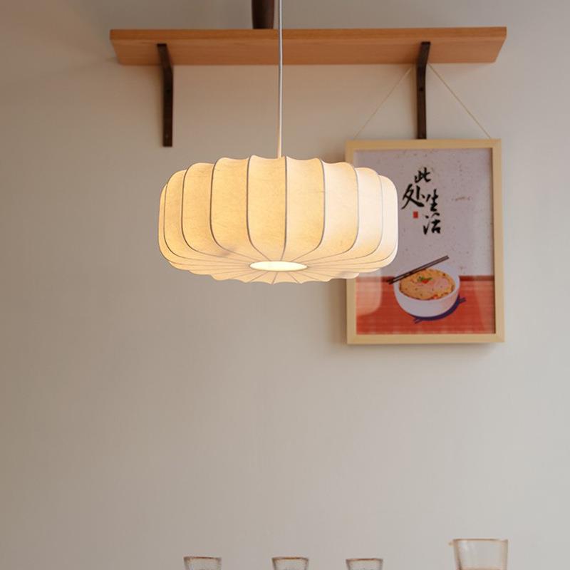 日式餐厅饭厅饭店服装店吧台前台工程休息区创意装饰客栈蚕丝吊灯