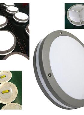 LED户外防潮灯led室外吸顶灯18W直径300户外屋檐走道走廊灯