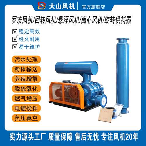 SR三叶罗茨龙铁鲁式鼓风机HCHZ回转风机春鼎恒隆章鼓百事德长鼓RF