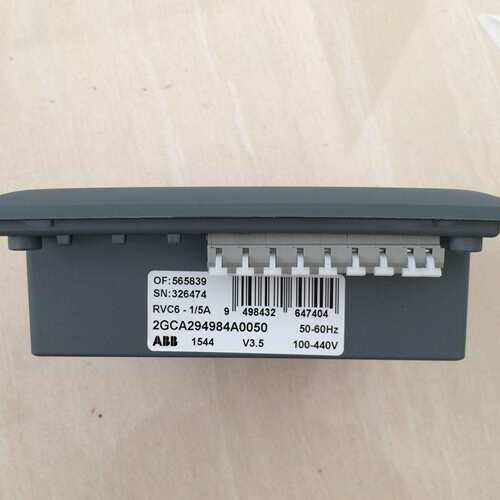 ABB功率因数控制器RVT-12;2GCA291721A0050