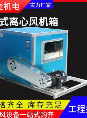 HTFC柜式离心风机箱工业多翼式静音风机箱低噪声柜式离心风机箱