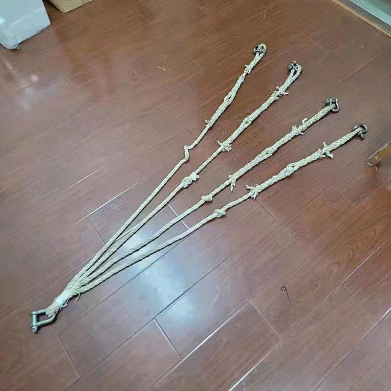 电力耐压四岔绳20*1M高空作业牵引绳防护安全绳子耐压编织绳