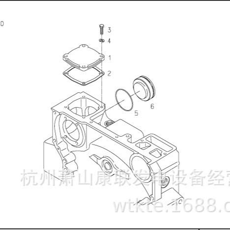 51.01510-0206 1 环形轴封口D2842LE203德国曼