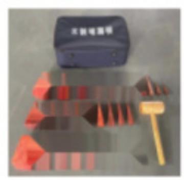 船用木头塞子应急木楔木塞套装木质堵漏楔船用堵漏器材化工船舶用