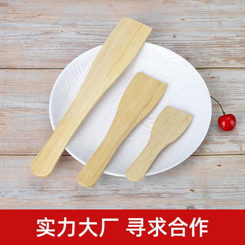 厨房木餐具木铲烹饪铲炒菜铲不粘锅专用烧烤木铲子防烫勺子