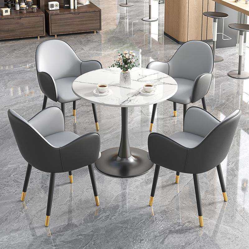 轻奢北欧岩板洽谈小圆桌子售楼处商务休闲奶茶店阳台接待桌椅组合,玩具/童车/益智/积木/模型,毛绒/玩偶/公仔/布艺类玩具,淘宝优惠券,粉丝福利购,淘宝优惠卷