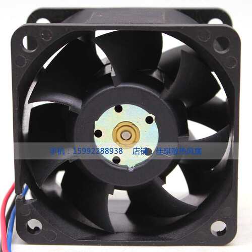 台达 6038 6CM FFB0612HHE 12V 0.34A 双滚珠 散热风扇