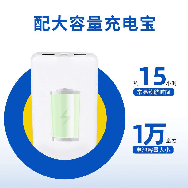 充电摆摊灯带 夜市汽车后备箱免插电池款usb氛围装饰布置led灯条