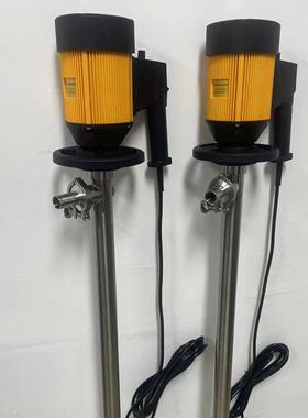 HD-E2+V+SS316L-1200HP手提电动插桶泵耐酸油桶泵化工抽液泵