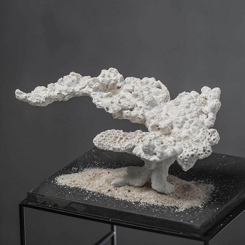 海之皇FOT陶瓷人工死石透水培菌海缸珊瑚石鱼缸造景装饰摆件