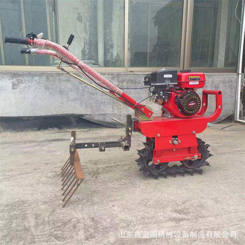轻便小型链轨微耕机山地坡地不打滑耕地机多用途履带柴油耕耘机