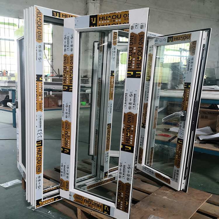 工厂直供108断桥窗纱一体平开窗落地阳台窗 铝合金隔音隔热平推窗