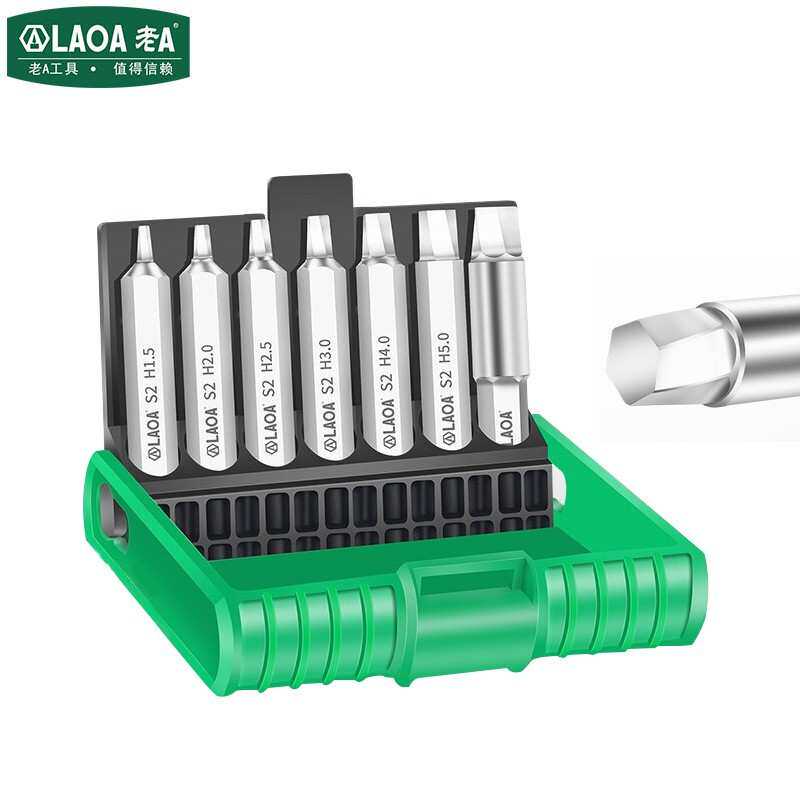 老A 内六角螺丝取出器 断丝滑牙螺丝取出器花螺丝取出器LA350101