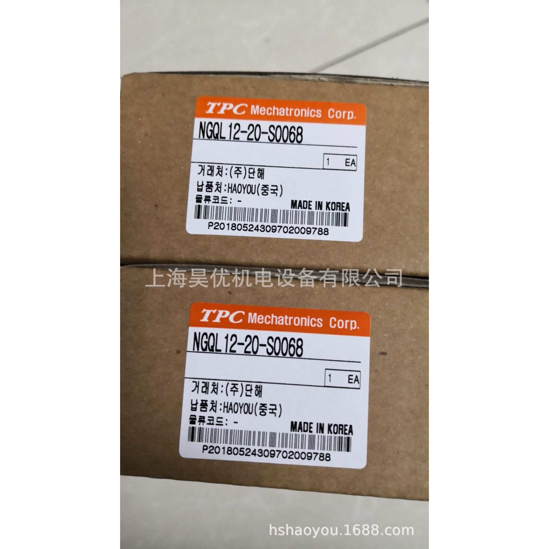 供应韩国TPC导杆气缸NGQL12-20-S0068