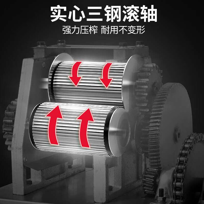 喜莱盛甘蔗机商用榨甘蔗汁机流动摆摊蔗汁机插电电瓶两用甘蔗榨汁