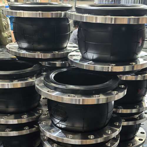 厂家供应KXT型橡胶接头 304不锈钢法兰橡胶软连接 减震降噪避震喉
