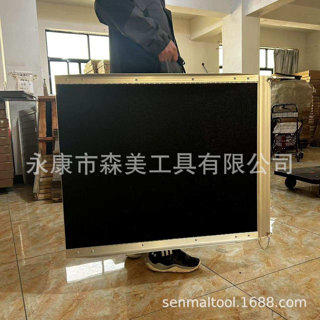 便携无障碍通道渡板银行酒店台阶用轮椅斜坡板铝坡道