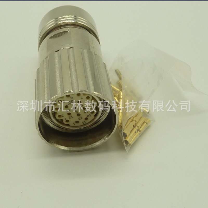 1619472/电流航空插头-信号连接器M23系列-汇林厂家