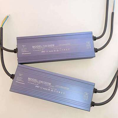 12v24v300w防水开关电源LED户外广告招牌防水12v24v发光字变压器