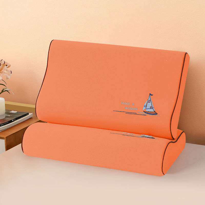 乳胶枕头套夏季全棉枕套一对装40x60纯棉成人记忆儿童30×50单人