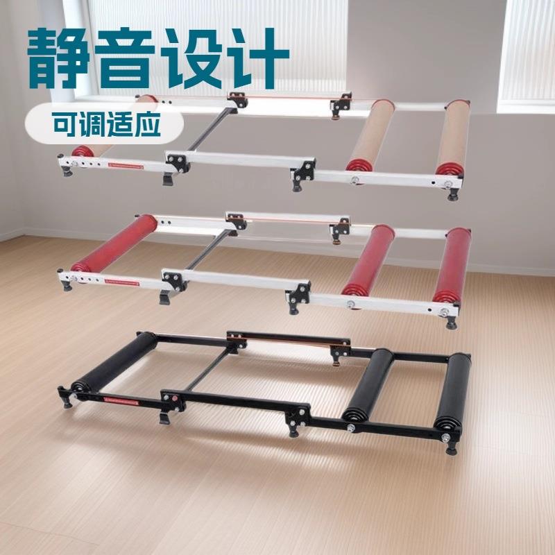 自行车滚筒骑行台山地车室内骑行训练器骑行用品跨境铝合金骑行台