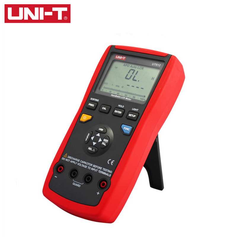 优利德UT611 UT612手持式LCR数字电桥测试仪 电桥表 电容电感表