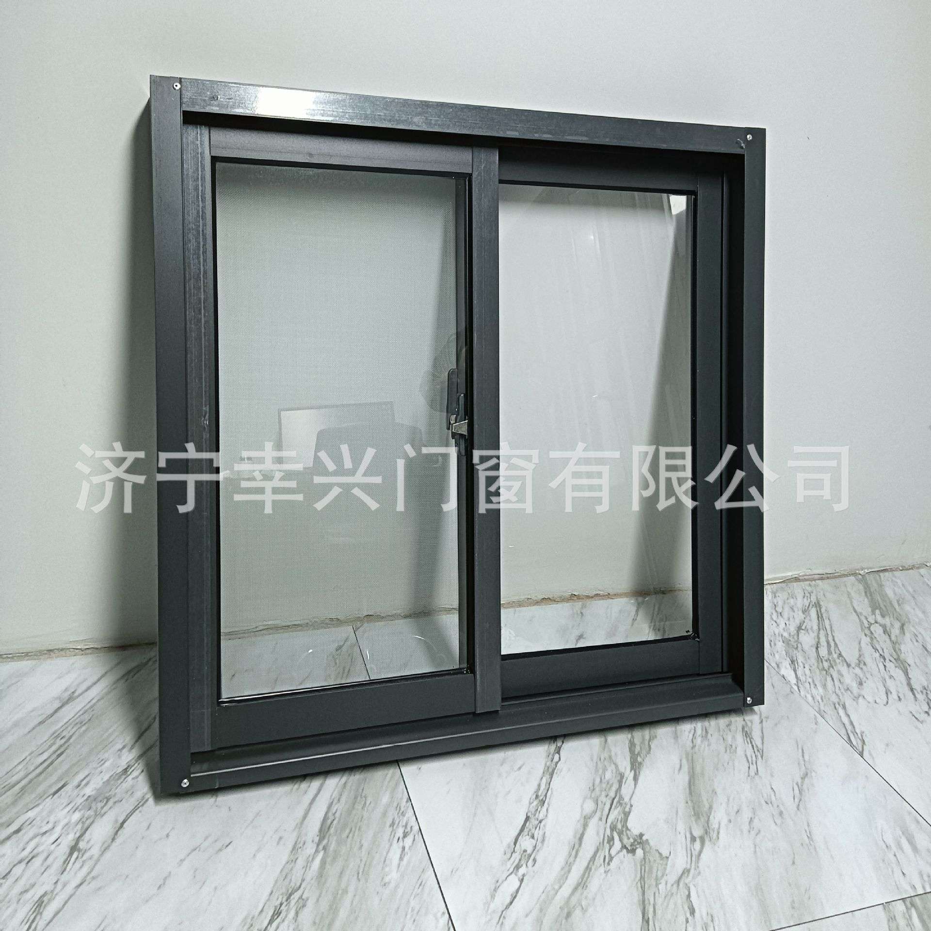 铝合金左右推拉窗防盗窗户推拉窗简易窗户玻璃家用自装农村厕所窗