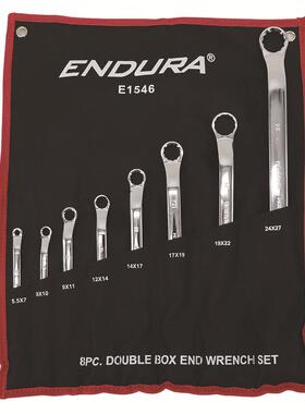 力易得（ENDURA)（5.5×7-24×27mm）8件双梅花扳手 E1546拆卸