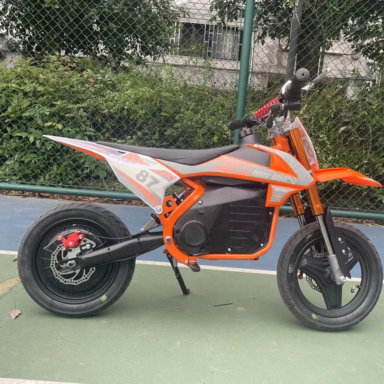 成人儿童迷你小型越野摩托小高赛36V48V350W电动车锂电池亲子休闲