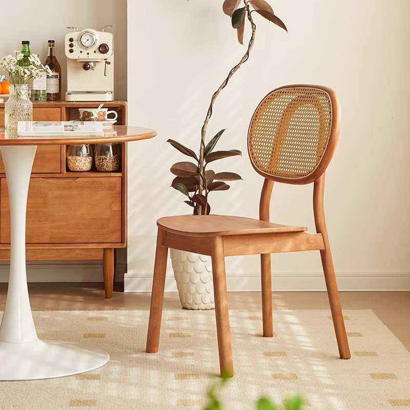 中古藤编椅子 家用化妆椅 日式设计师靠背藤椅 餐厅民宿实木餐椅,3C数码配件,摄像机配件,淘宝优惠券,粉丝福利购,淘宝优惠卷