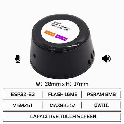 T-Circle-S3 AI 小智 ESP32-S3 带0.75英寸LCD 麦克风 岽恒