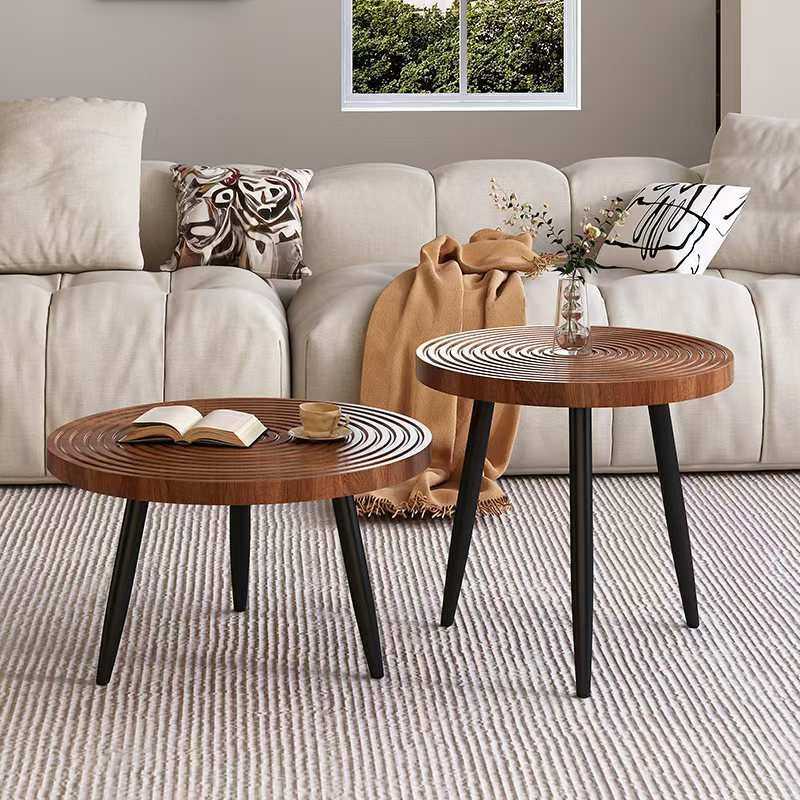 轻奢极简组合茶几日式创意年轮小茶几北欧小户型沙发边几阳台茶桌,模玩/动漫/周边/娃圈三坑/桌游,模型制作工具/辅料耗材,淘宝优惠券,粉丝福利购,淘宝优惠卷