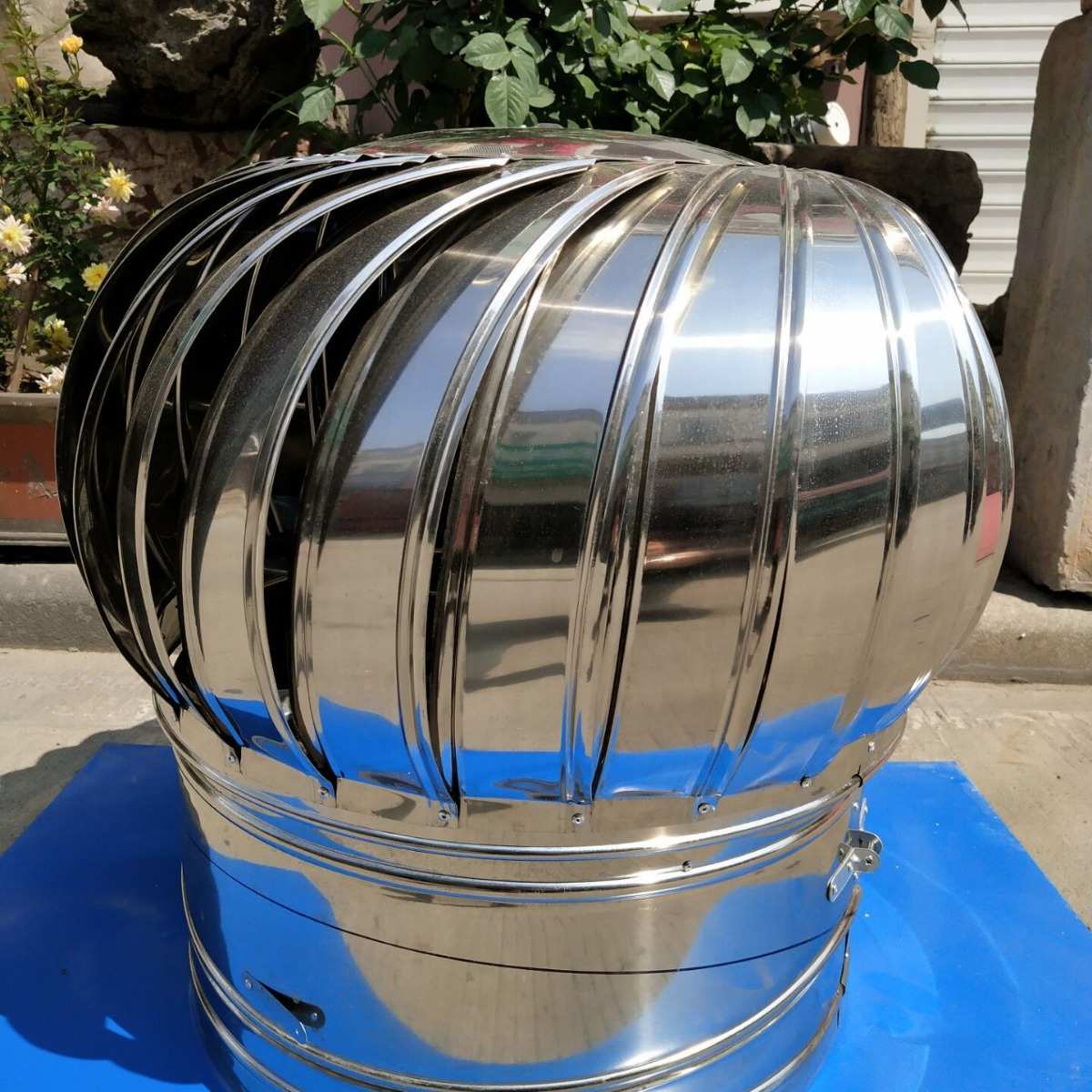 河南不锈钢风球无动力风帽室外通风器烟道排烟通风球屋顶通风换气