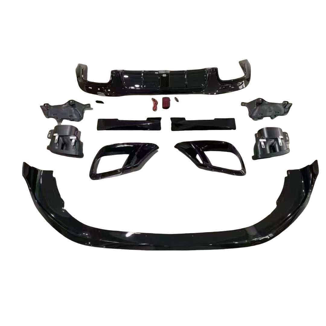 巴博斯尾唇尾喉适用于奔驰S级W222改装四出尾喉车身套件