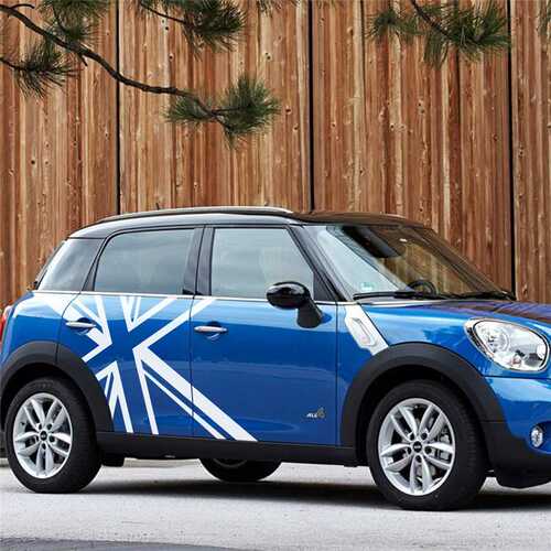 适用于mini Cooper R56R57R50R61R60F55F56全系侧裙车门贴纸A136