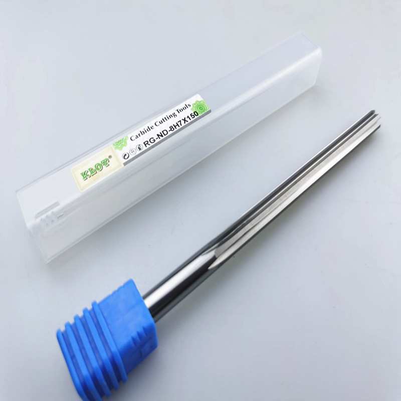 KLOT 钨钢铰刀 加长铰刀 YG10X整体硬质合金机用铰刀5-20*150厂家