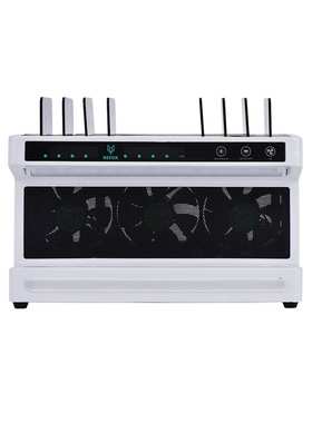 REFOX DF45无尘工作台手机贴膜维修显尘灯USB无线tTypec充电收纳