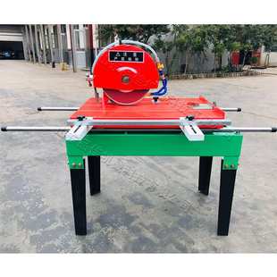 大理石耐火砖加水下料机 多角度建筑石材切割机 小型盲道砖倒角机