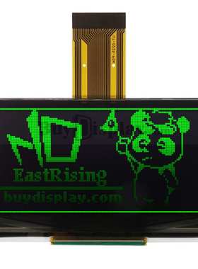 绿色2.7寸OLED显示屏/12864显示模块/16级灰阶/128x64点阵/并串口