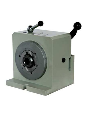 原厂烟台环球F43125D分度头快速等分分度盘中心高125配160卡盘