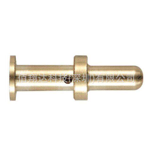 HARTING浩亭 11050006125 20A 公头 铜合金 镀金 压接针 1.5mm²