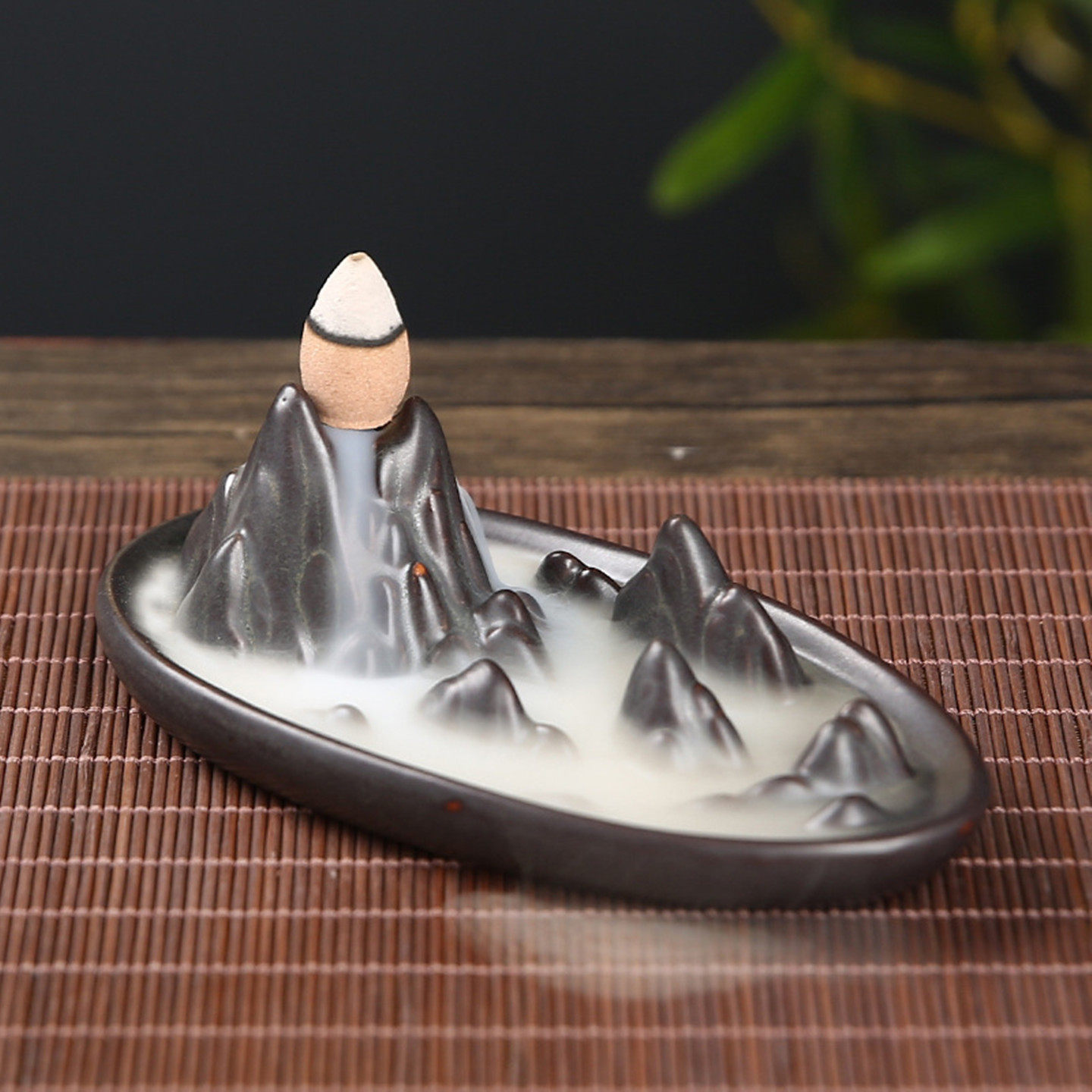 创意摆件陶瓷小山倒流香香炉老山檀香香熏香炉观流云假山倒流香炉,餐饮具,茶道/香炉,淘宝优惠券,粉丝福利购,淘宝优惠卷