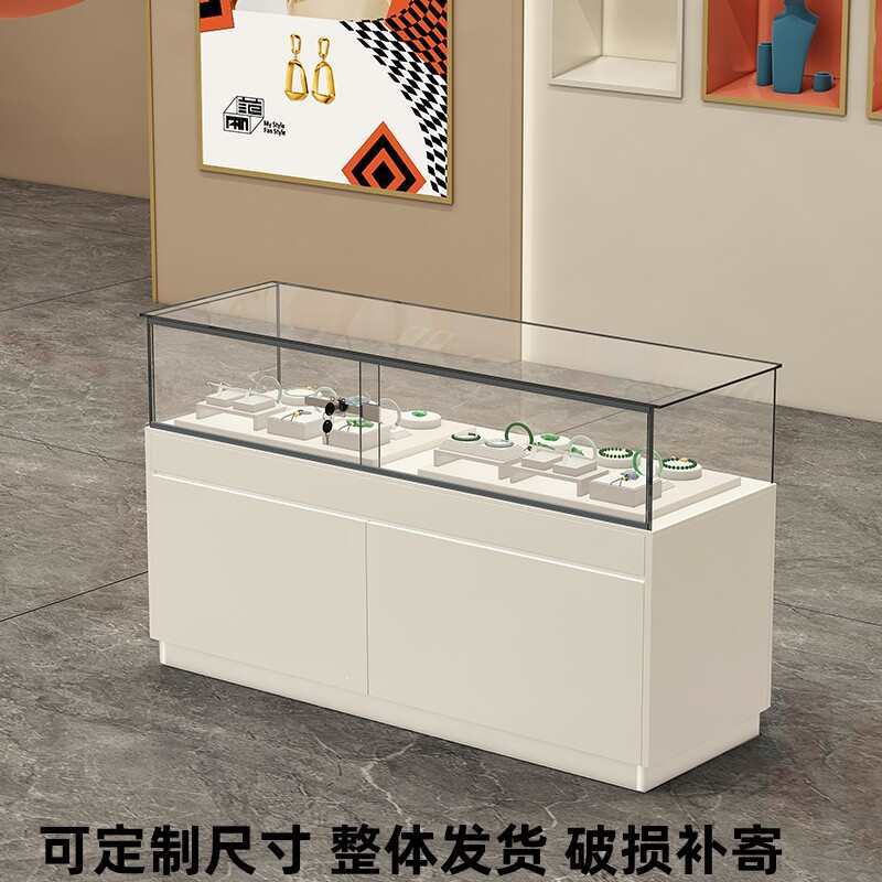 珠宝首饰展示柜玻璃柜子博物馆文物古董展柜眼睛店手机柜台陈列柜