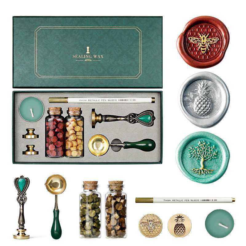 厂家  火漆印章套装 封口火漆蜡粒章头3个铜头封蜡礼盒全套,模玩/动漫/周边/娃圈三坑/桌游,模型制作工具/辅料耗材,淘宝优惠券,粉丝福利购,淘宝优惠卷