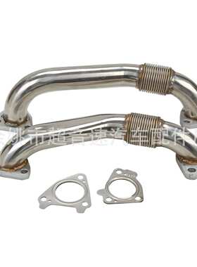 汽车排气管改装跨境支持海外仓适用于benzS450S400不锈钢进气歧管