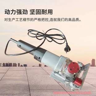 手提拉米诺开槽机隐形件开榫机连接件板式家具侧孔机多角度木工