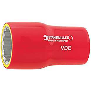 STAHLWILLE 3/8系列绝缘12角套筒 1000V VDE绝缘 12171 10mm