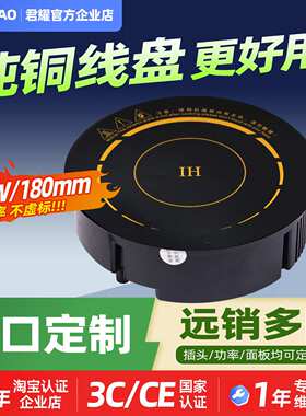 商用嵌入800W迷你小电池炉一人一锅专用180圆形电磁炉电陶炉