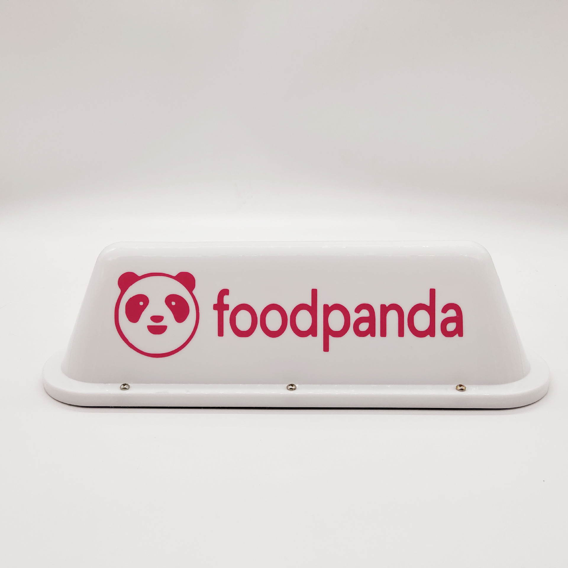 跨境FOODPANDA车顶广告灯箱拉活灯牌UBEREATS汽车顶灯磁吸款